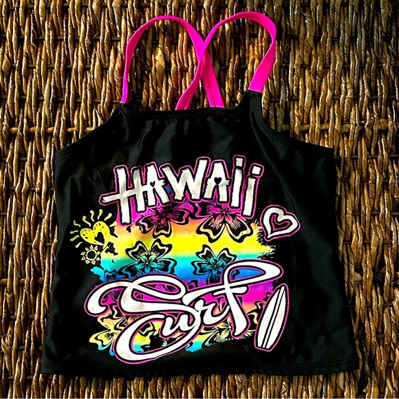 Hawaii Surf Tankini Set! Girls Size 6, Small! Excellent Condition! - Picture 2 of 7